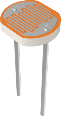 3D rendering illustration of a photoresistor