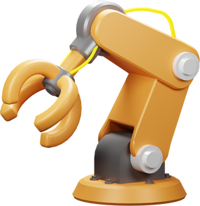 3D Robotic Arm Machine